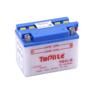 ACUMULATOR TOPLITE YUASA - YB4L-B (CU INTR. NU INCL. ACID) Preț promoțional